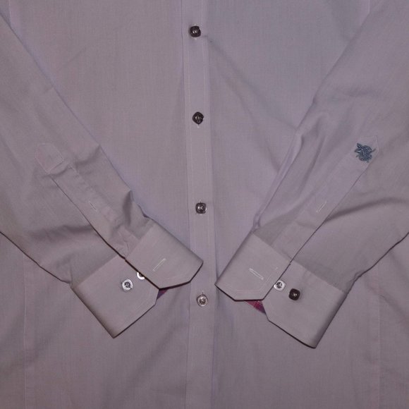 Stone Rose Lavender Buttonup Dress Shirt - Picture 2 of 13